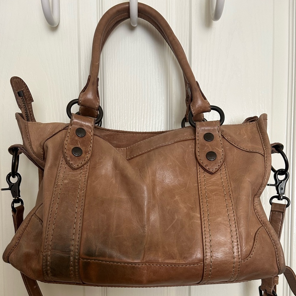 Frye ‘Melissa’ washed leather satchel